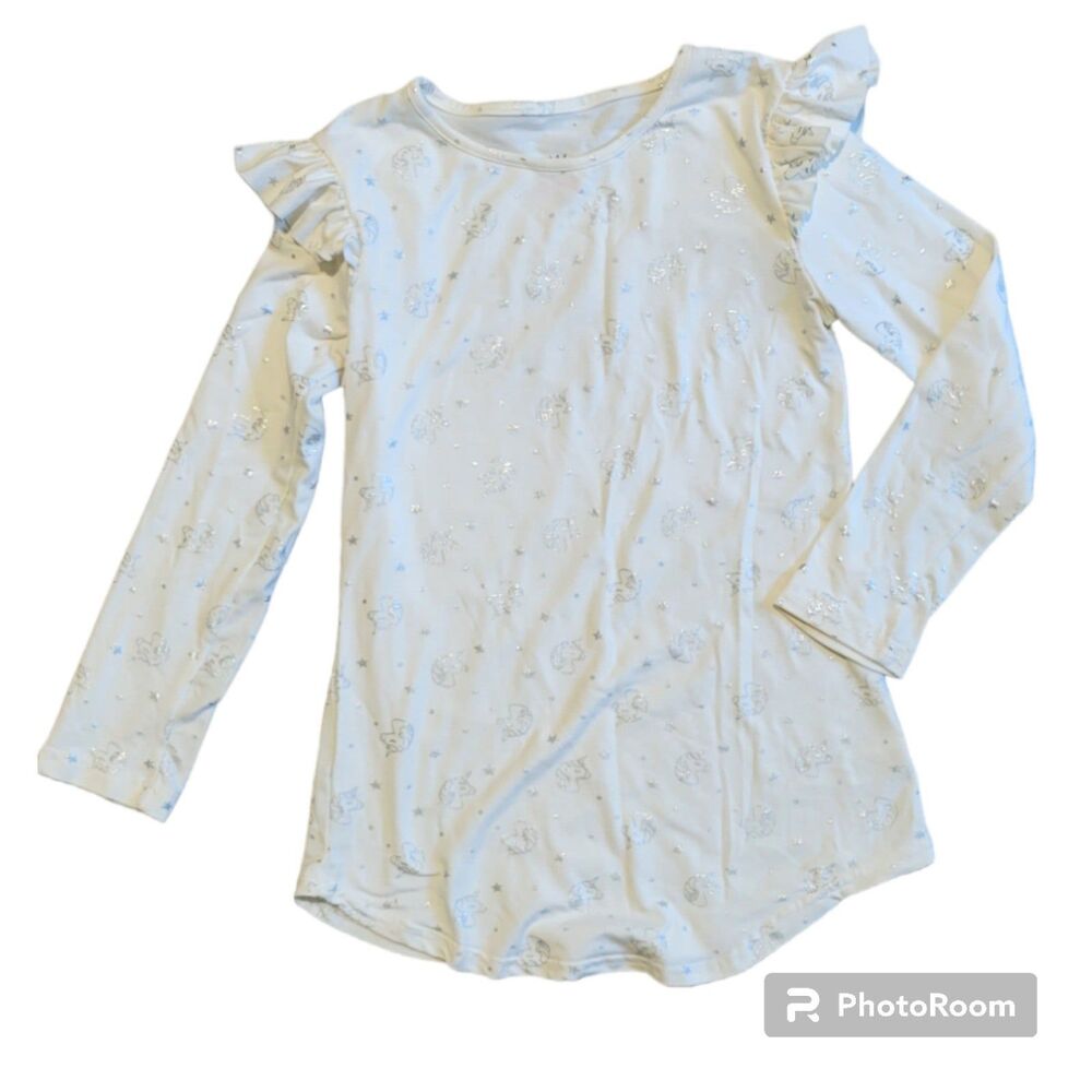 Pink sparkle Shimmer Unicorn top